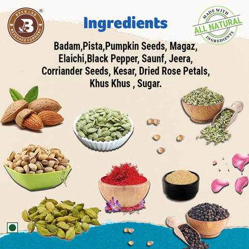 Brew Lab Vegan Thandai Drink Mix